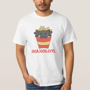 T-shirt Snaxolotl Axolotl Lover Mignons Animaux Fries