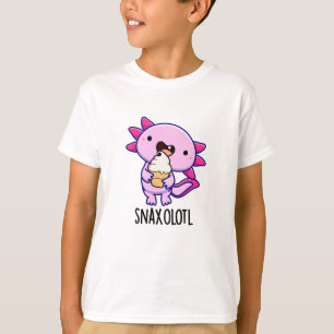 T-shirt Snaxolotl Funny Axolotl Pun