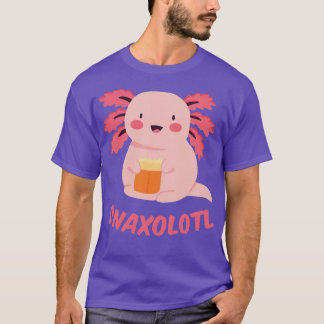 T-shirt Snaxolotl Kawaii Foodie Axolotl III