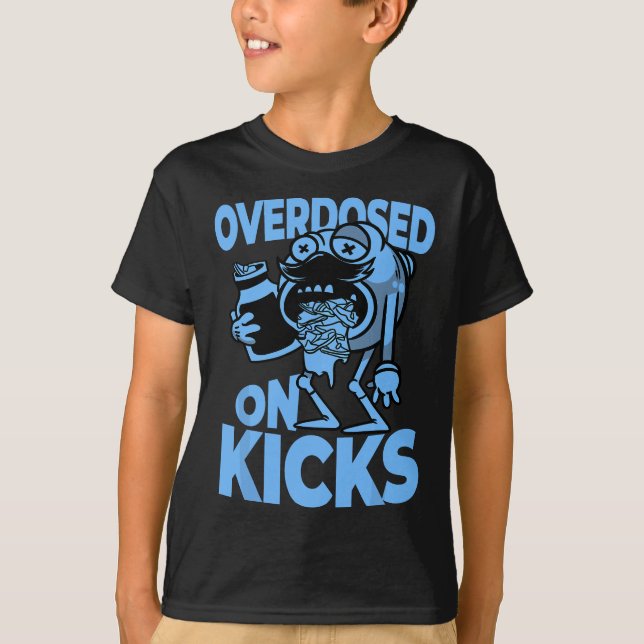 T-shirt Sneakerhead Inspiré Chaussure Surdose Liée Chaussu (Devant)