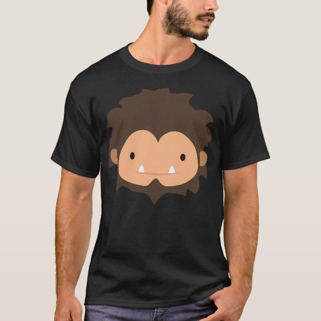 T-shirt Sneaky Sasquatch Big Head (Devant)