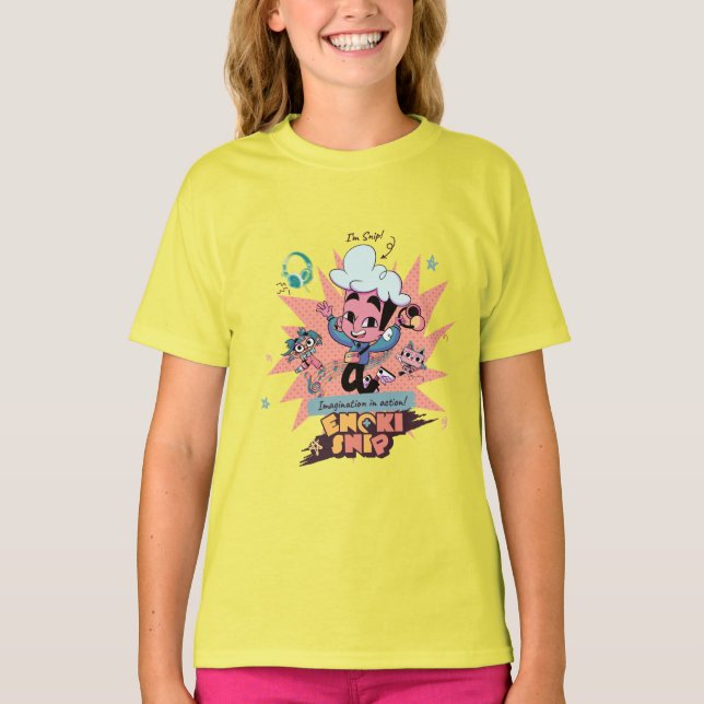 T-shirt Snip de Enoki&Snip (Devant)