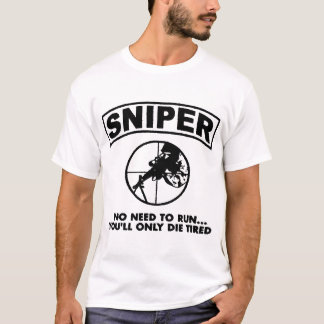 T-shirt Sniper Pas besoin de diriger le Corps des Marines 