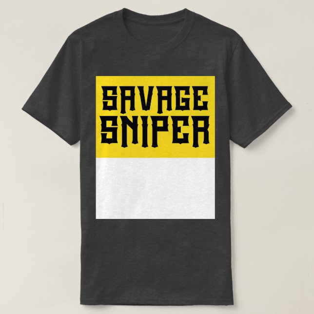 T-shirt Sniper Savage (Design devant)