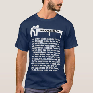 T-shirt Snookers 69 coups