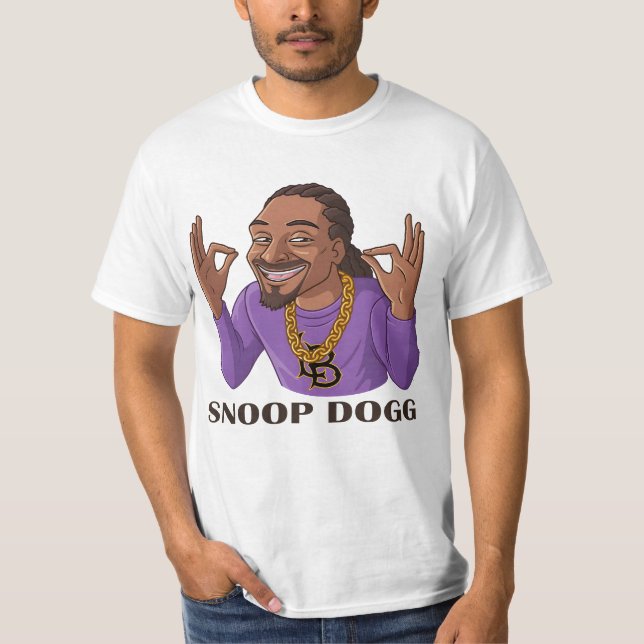 T-shirt Snoop Chien ok (Devant)