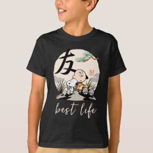 T-shirt Snoopy, Charlie Brown et Woodstock - Ami