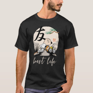 T-shirt Snoopy, Charlie Brown et Woodstock - Ami