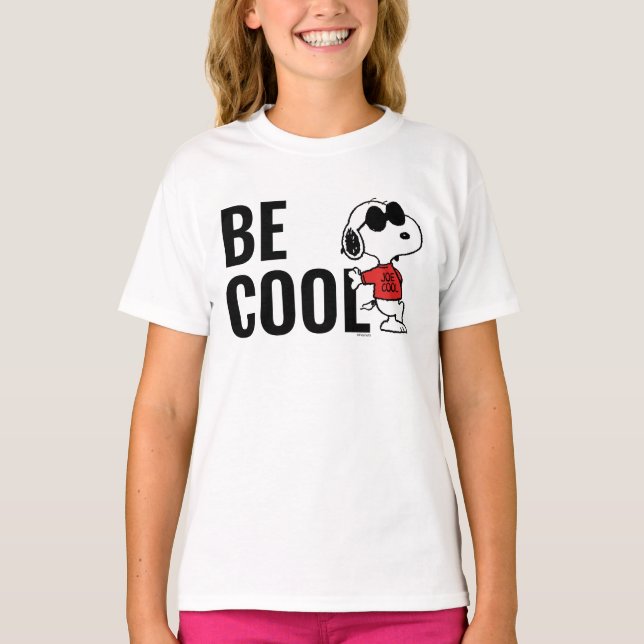 T-shirt Snoopy "Joe Cool" debout (Devant)