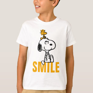 T-shirt Snoopy & Woodstock - Tous les sourires