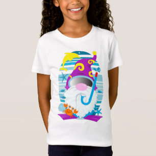 T-Shirt Snorkel Gnome Funny Beach
