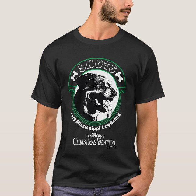 T-shirt Snots Part Mississippi Leg Hound (Devant)