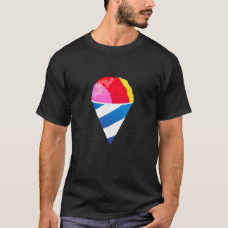 T-shirt Snow Cone Sno Rasé Ice Dessert Sucres Crème glacée