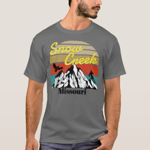 T-shirt Snow Creek ski Missouri