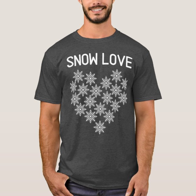 T-shirt Snow Love family (Devant)