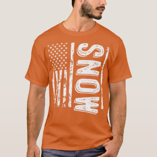 T-shirt Snow Nom de famille drôle Nom de famille Équipe Fa