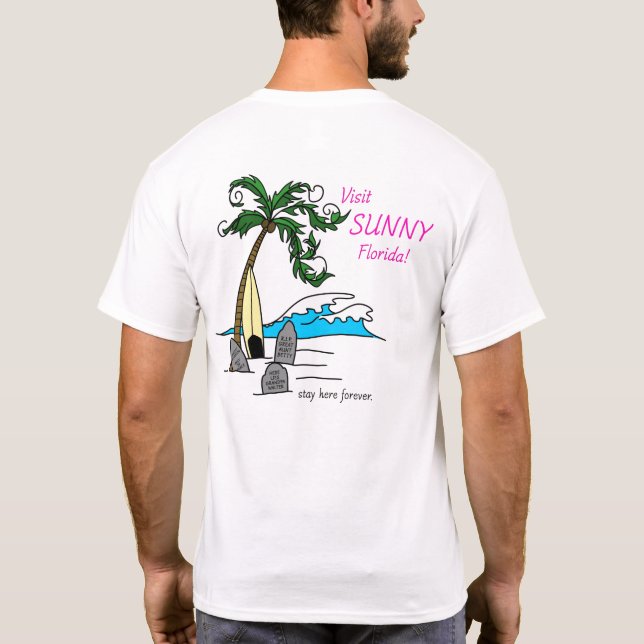 T-shirt Snowbird Floride (Dos)