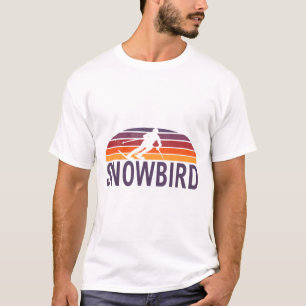 T-shirt Snowbird Utah Usa Station De Ski Snowboard