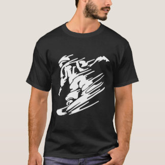 T-shirt Snowboard