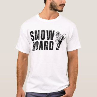 T-shirt Snowboard