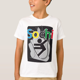 T-shirt Snowboard de sochi