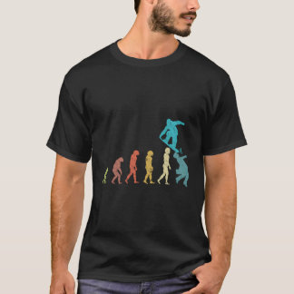 T-shirt Snowboard Evolution Hilaried Sports Citation Sayi