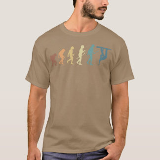 T-shirt Snowboard Evolution Snowboardeur Snow Winter Spo
