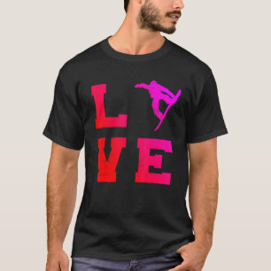 T-shirt Snowboard féminin Snowboard