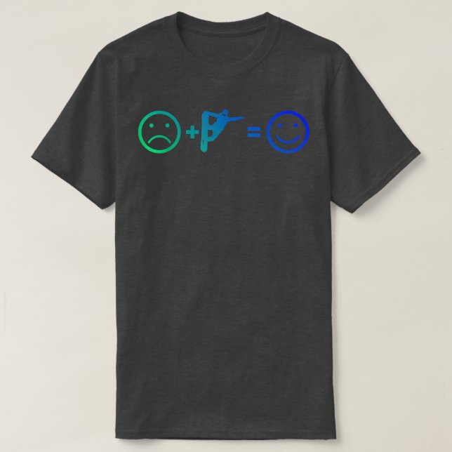 T-shirt Snowboard Hommes Snowboarder Femmes (Design devant)