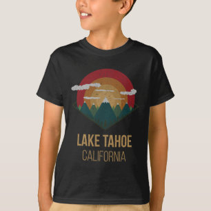 T-shirt Snowboard Lake Tahoe California Winter Mountain Gi