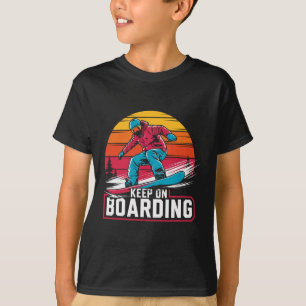 T-shirt Snowboard Lover Humour Design Amusant Snowboarder