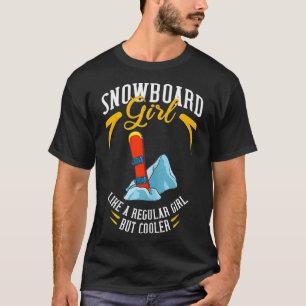 T-shirt Snowboard Mountain Funny Freestyle _3