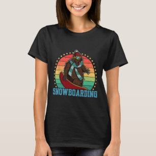 T-shirt Snowboard Ski Snowboard Activité compétitive