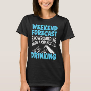 T-shirt Snowboard Snowboard Sports Snowboard Graphisme