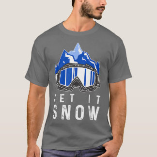 T-shirt Snowboard Sports d'hiverSnowboard Snow Ski Gog