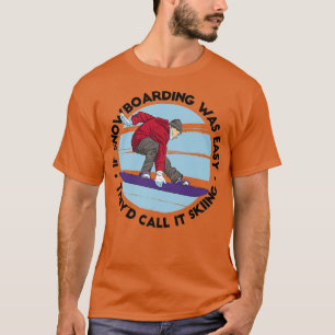 T-shirt Snowboard Winter Sport Snowboard Neige