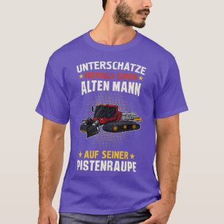 T-shirt Snowcat Snow toiloming Profession Snow Groomer