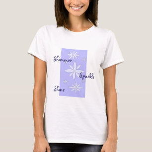 T-shirt Snowflakes Shimmer Et Sparkmer