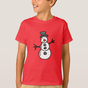 T-shirt Snowman