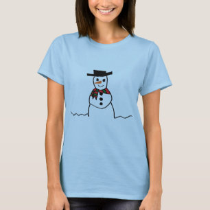 T-shirt Snowman