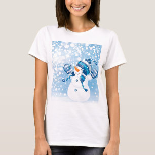 T-shirt Snowman