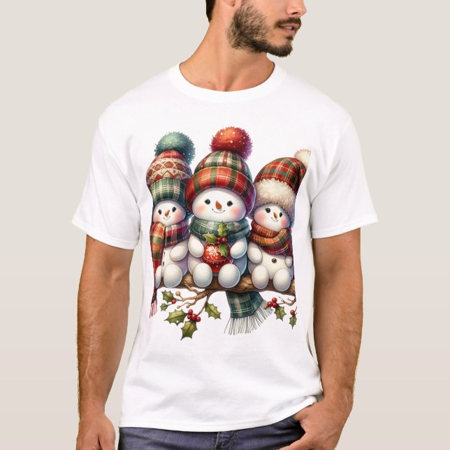 T-shirt Snowman (Devant)