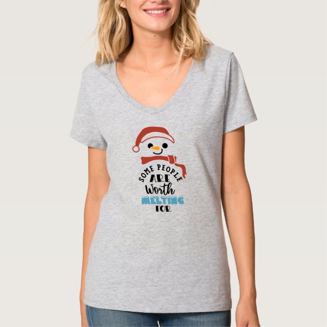T-shirt Snowman (Devant)