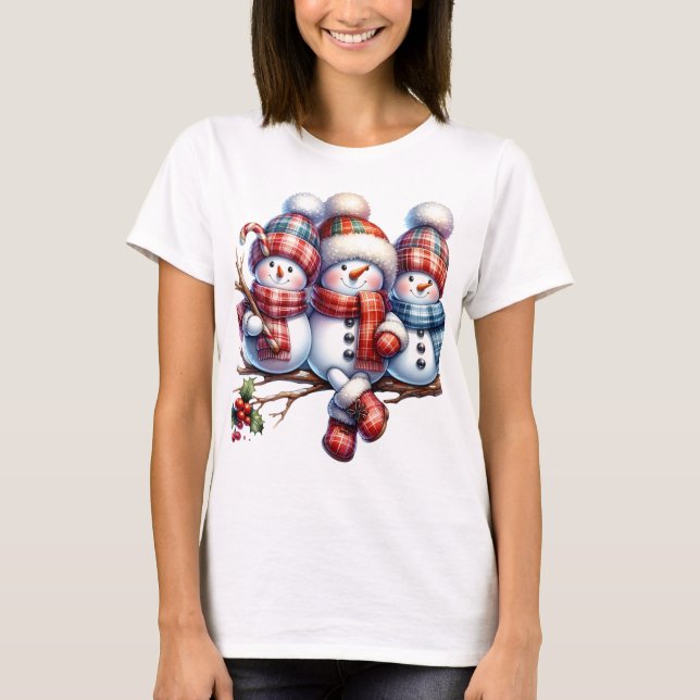 T-shirt Snowman (Devant)