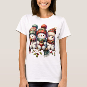 T-shirt Snowman