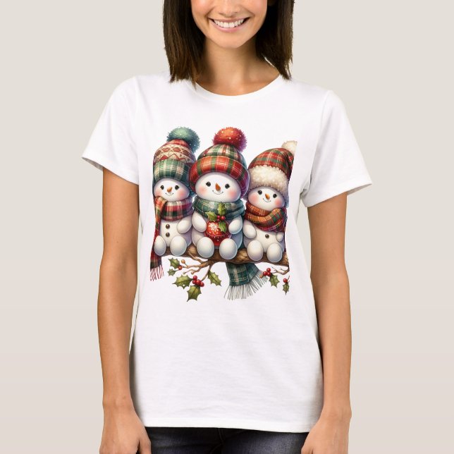T-shirt Snowman (Devant)