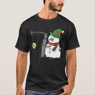 T-shirt Snowman avec Miller 2 Anesthésie Noël