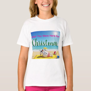 T-shirt Snowman bronzage