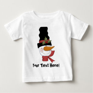 T-shirt Snowman personnalisable