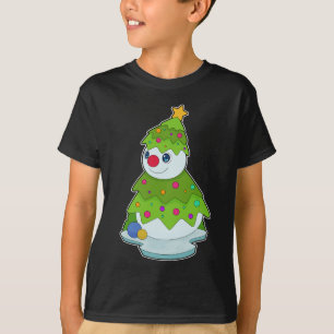 T-shirt Snowman sapin de Noël